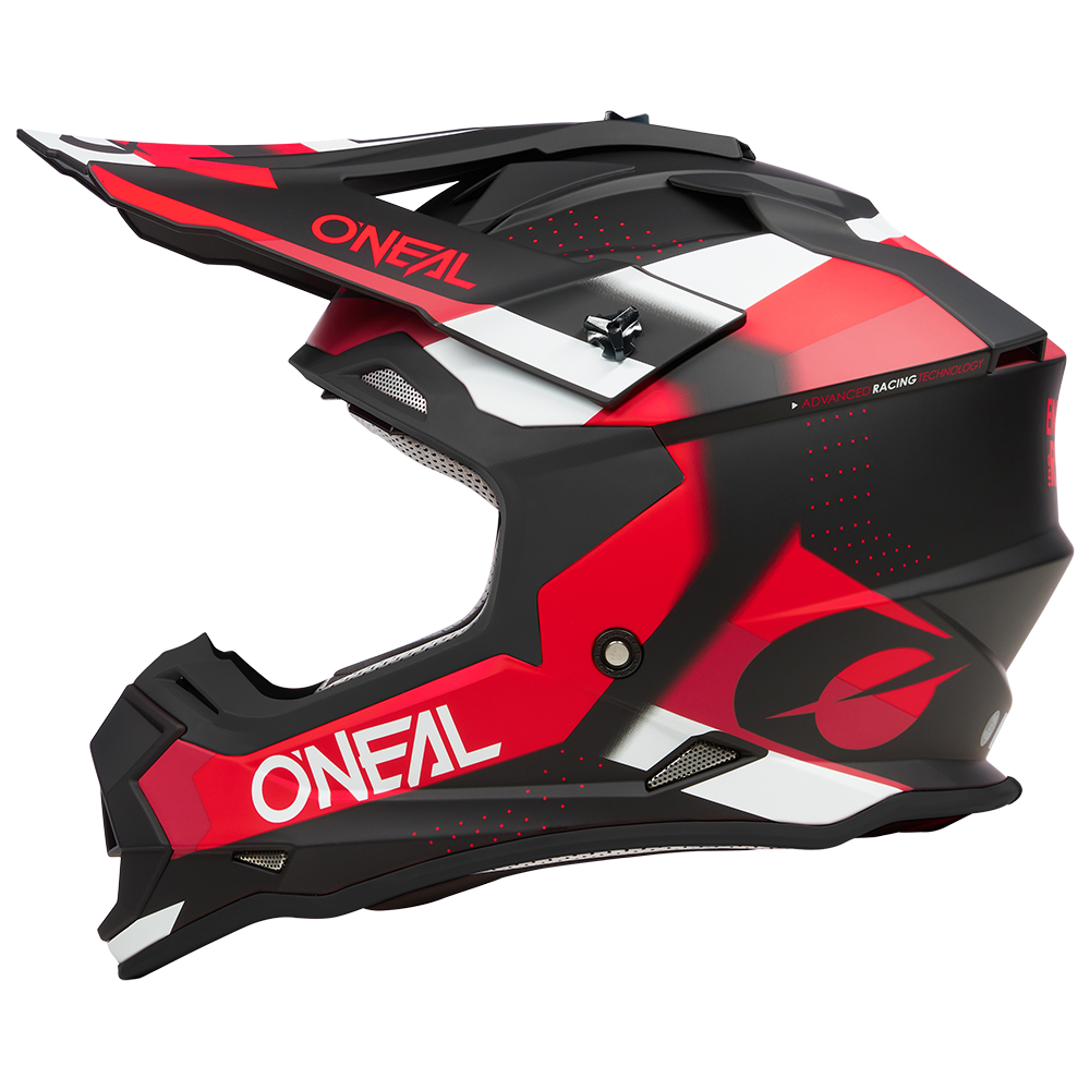 Мотокрос каска O'NEAL 2SERIES SPYDE V.23 BLACK/RED/WHITE