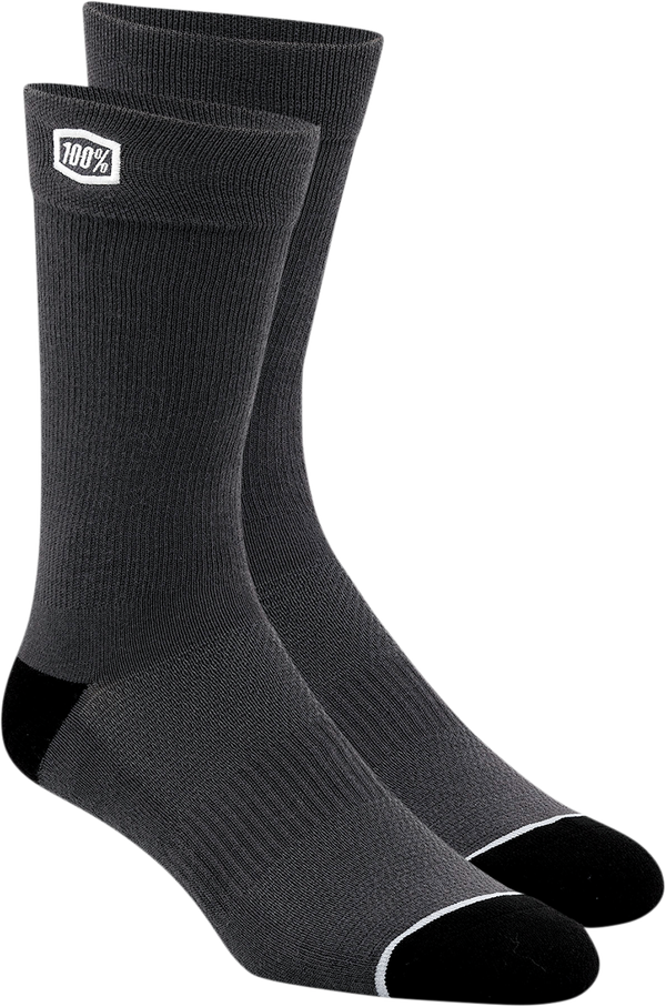 Вело / MTB чорапи 100% SOLID GRAY