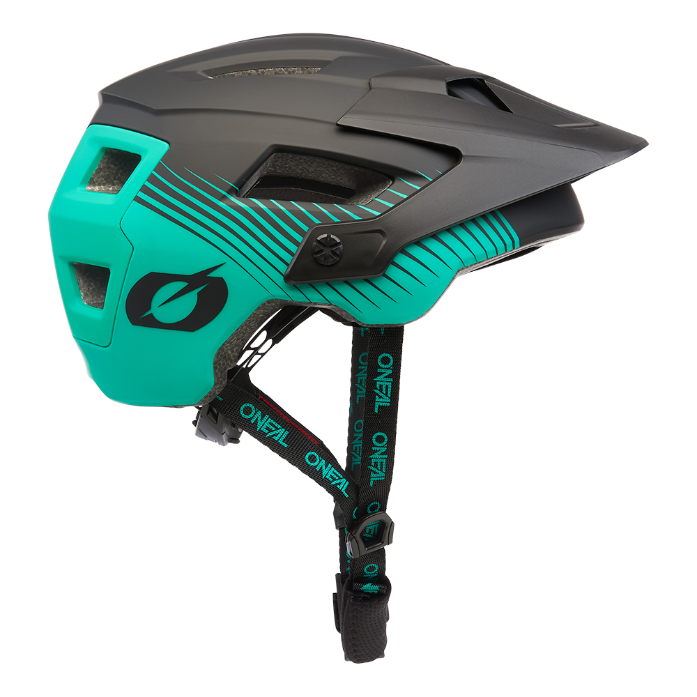 Вело каска O'NEAL DEFENDER GRILL V.22 BLACK/GREEN
