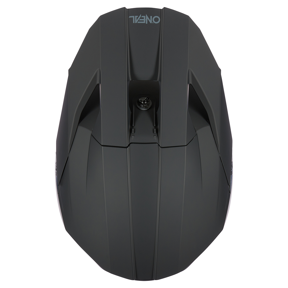 Детска мотокрос каска O'NEAL 3SERIES SOLID BLACK V.24