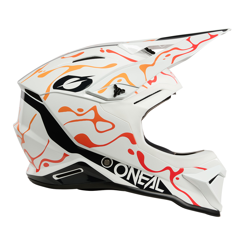 Каска O'NEAL 1SERIES SPLASH WHITE/ORANGE V.26