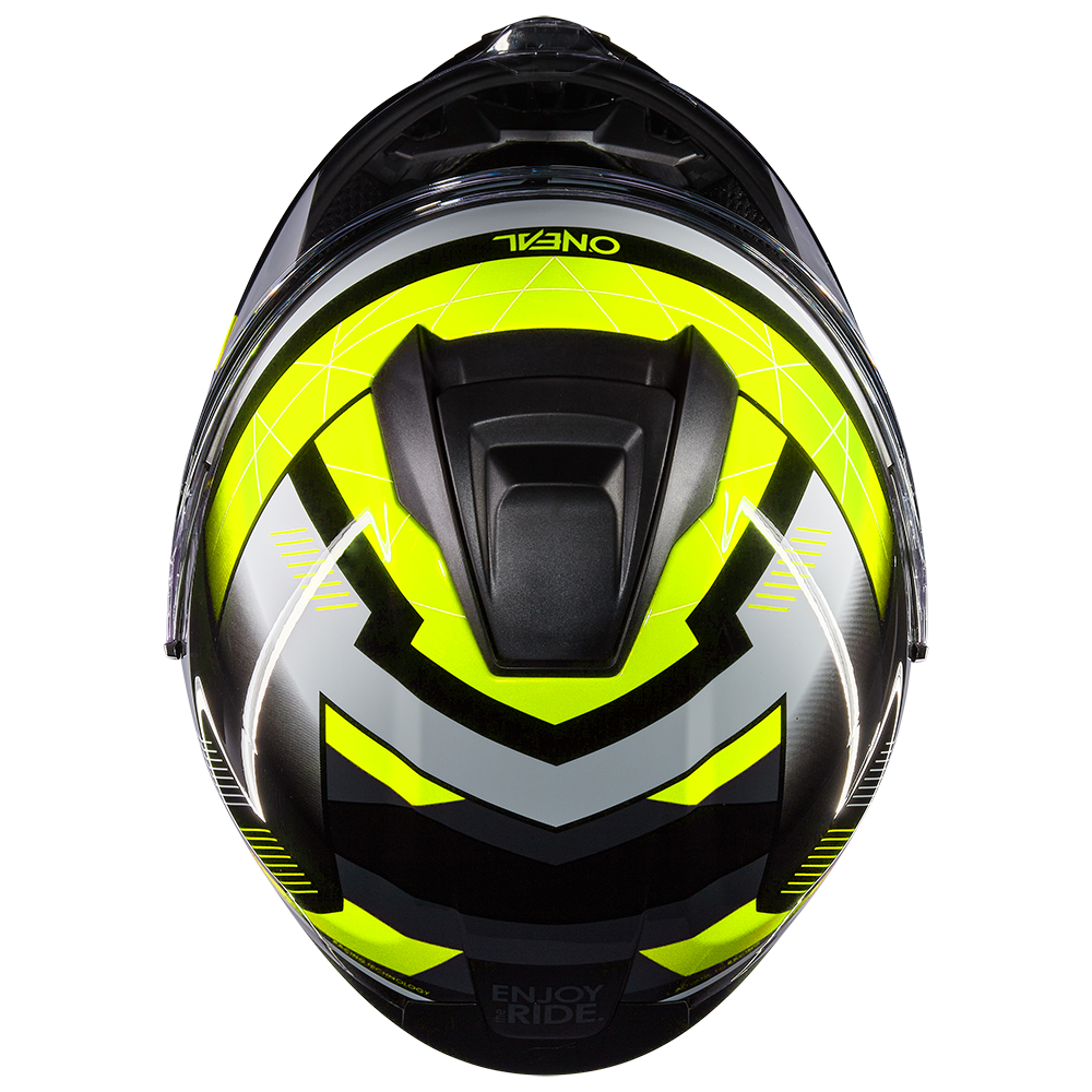 Каска O'NEAL CHALLENGER EXO BLACK/GRAY/NEON YELLOW V.24