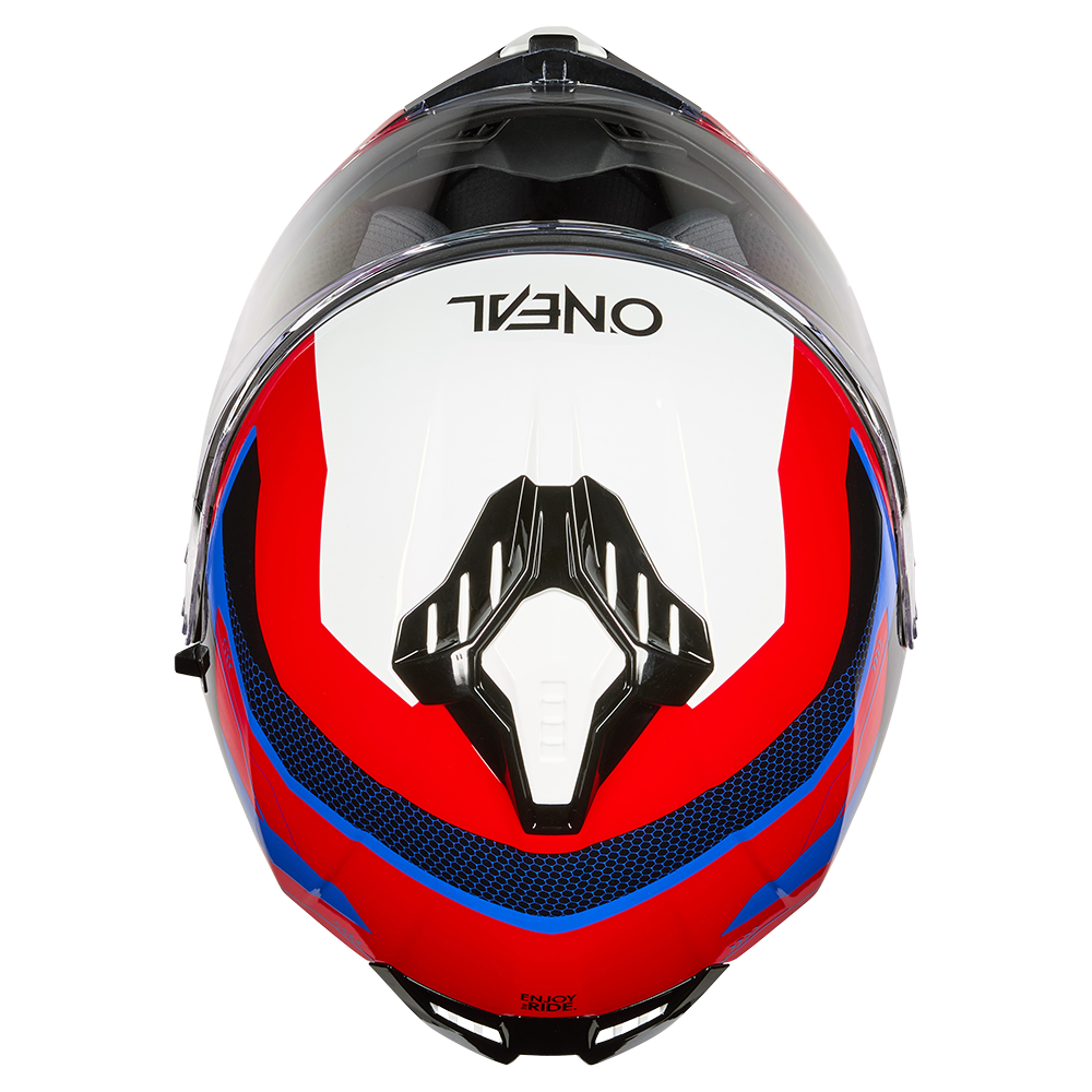 Каска O'NEAL CHALLENGER EXO BLACK/WHITE/RED/BLUE V.25