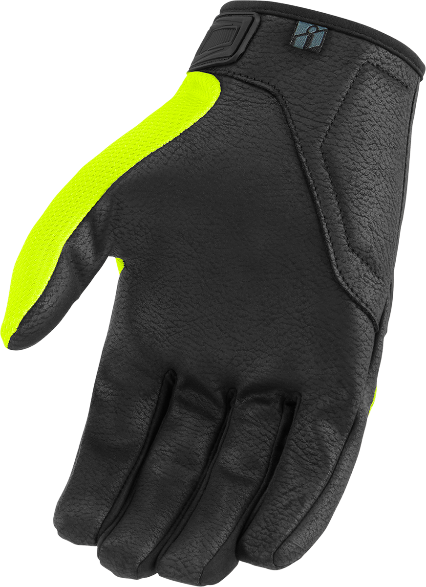 Мото ръкавици ICON HOOLIGAN CE - HI-VIZ