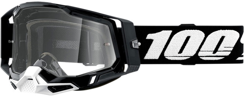 Мотокрос очила 100% RACECRAFT2 BLACK-CLEAR