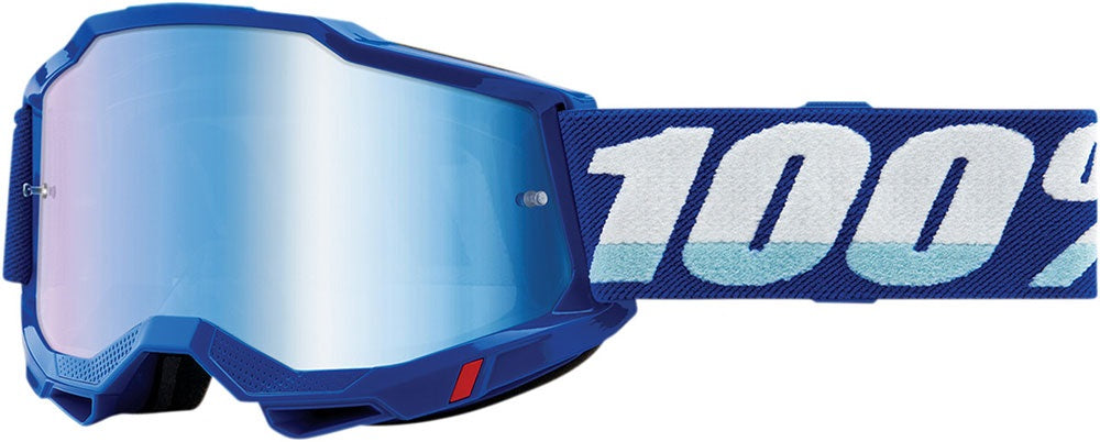 Мотокрос очила 100% ACCURI2 BLUE-MIRROR BLUE