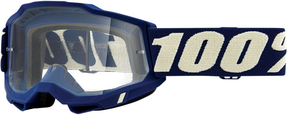 Мотокрос очила 100% ACCURI2 DEEPMARINE-CLEAR