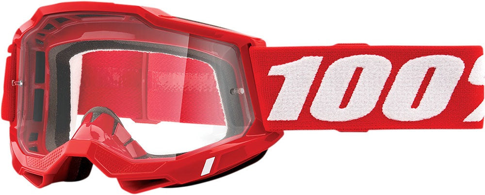 Мотокрос очила 100% ACCURI2 RED-CLEAR