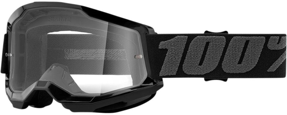 Мотокрос очила 100% STRATA2 BLACK-CLEAR