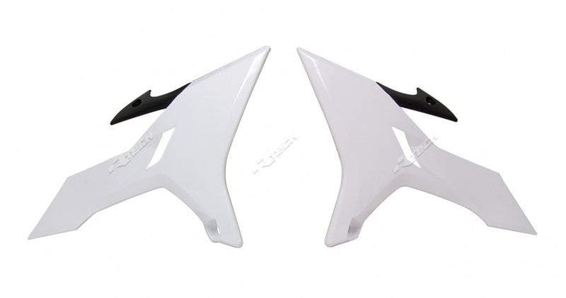 Предпазител за радиатор RACETECH Yamaha YZ125/250 White