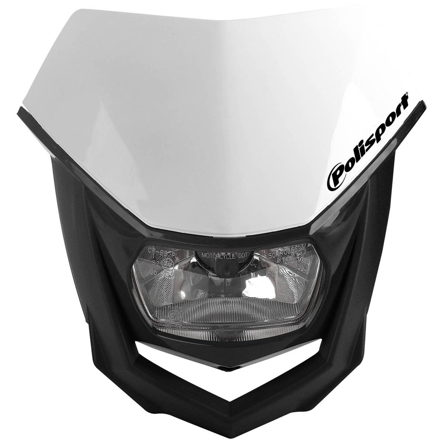 Фар Polisport HALO - WHITE/BLACK