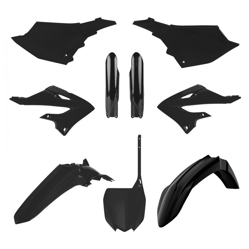 Комплект пластмаси POLISPORT Full Plastic Kit Yamaha YZ 125/250 (2022-25) Black