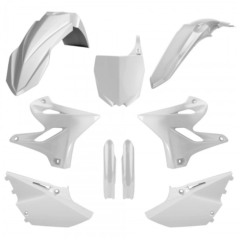 Комплект пластмаси POLISPORT Full Plastic Kit Yamaha YZ 125/250 (2015-21) White
