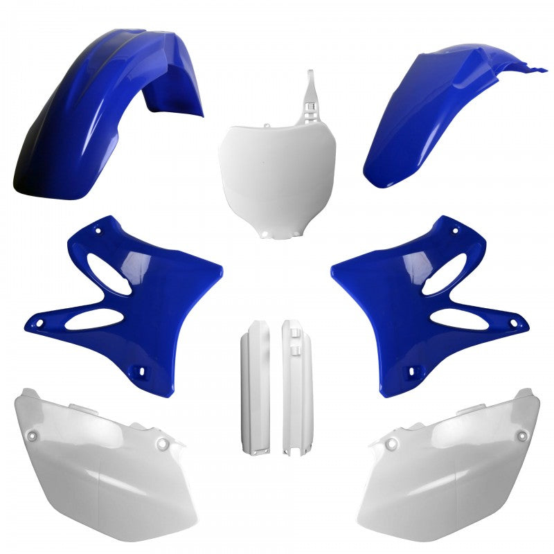 Комплект пластмаси POLISPORT Full Plastic Kit Yamaha YZ 125/250 (2002-04) ОЕМ