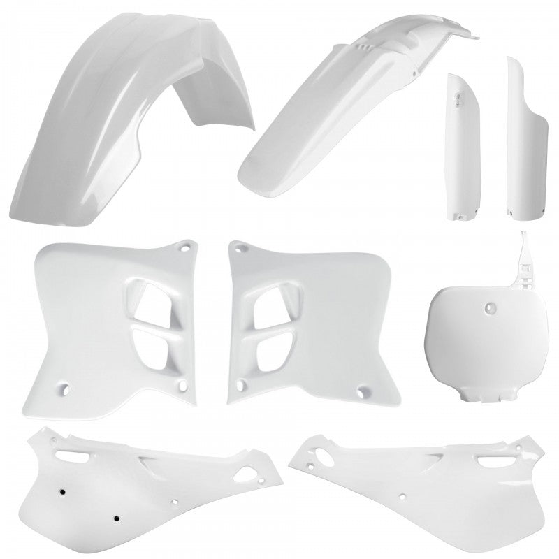 Комплект пластмаси POLISPORT Full Plastic Kit Yamaha YZ 125/250 (1993-95) OEM/White
