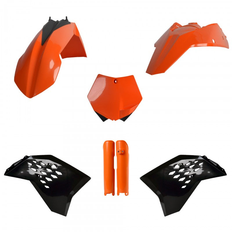 Комплект пластмаси POLISPORT Full Plastic Kit KTM SX/SX-F (2007) OEM