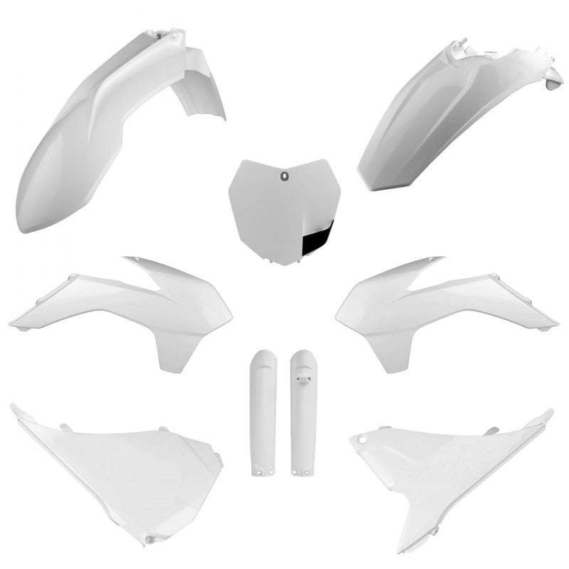 Комплект пластмаси POLISPORT Full Kit KTM SX/SX-F/XC/XC-F (15) White