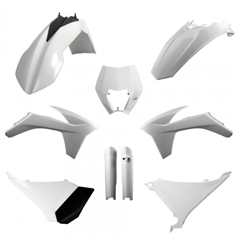 Комплект пластмаси POLISPORT Full Kit KTM EXC/EXC-F/XC-W/XC-FW(12-13) White