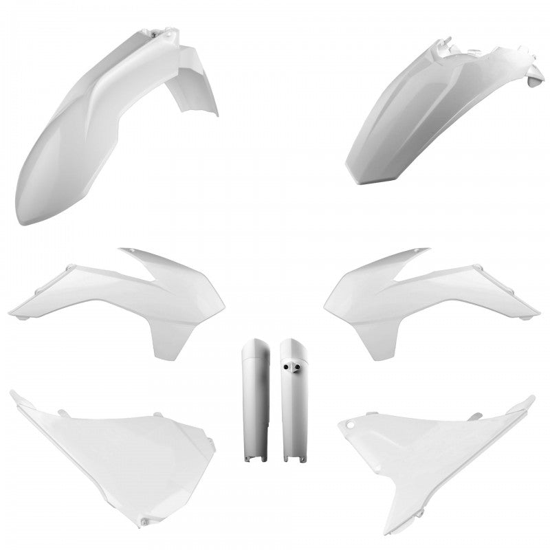 Комплект пластмаси POLISPORT Full Kit KTM EXC/EXC-F/XC-W/XC-FW(14-15) White