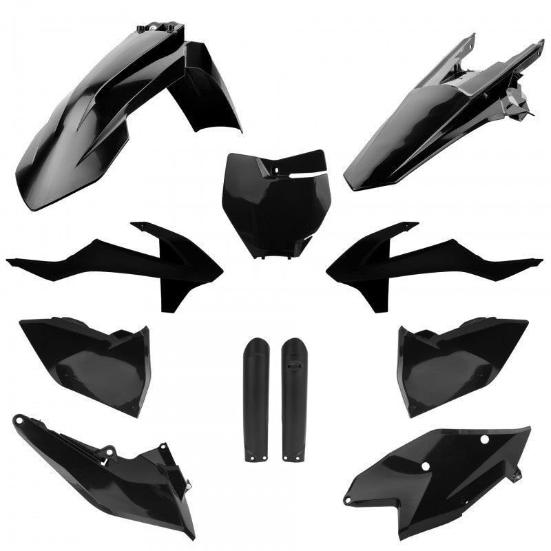 Комплект пластмаси POLISPORT Full Kit KTM EXC/EXC-F/XC-W/XC-FW(17-19) Black