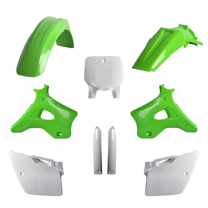 Комплект пластмаси POLISPORT Full Plastic Kit Kawasaki KX 125/250 (1996-98) ОЕМ