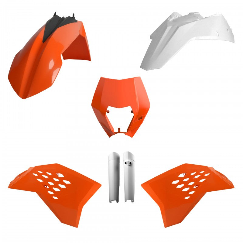 Комплект пластмаси POLISPORT Full Kit EXC/EXC-F/ XC-W / XC-FW (08-11) OEM 11