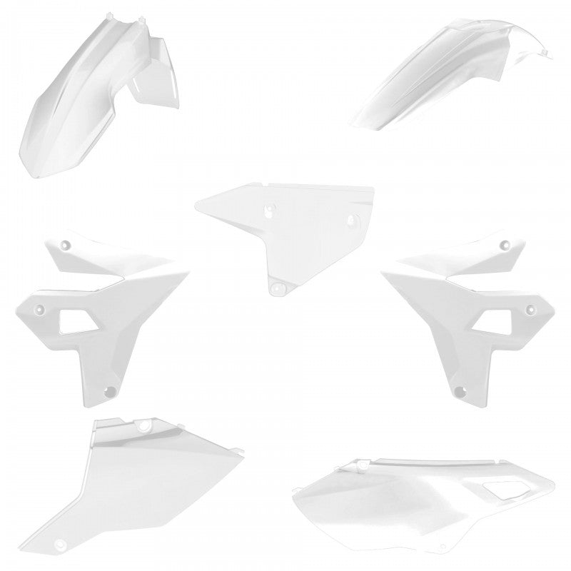 Комплект рестайлинг пластмаси POLISPORT Restyling Kit Suzuki DR-Z400 (2000-24) White