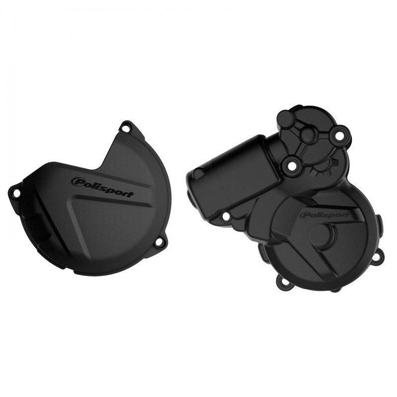 Комплект предпазители за двигател KTM 250,300 EXC/XC-W - 2013-16 BLACK