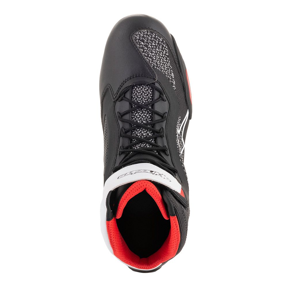 Мото боти ALPINESTARS FASTER-3 RIDEKNIT BLACK/WHITE/RED