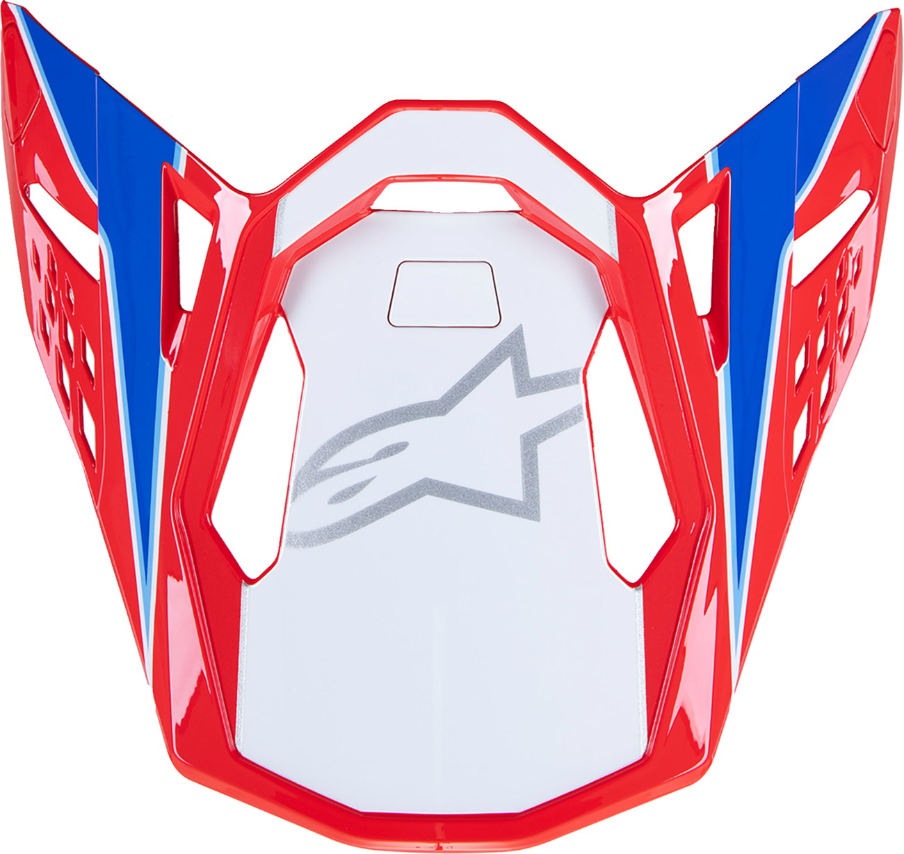 Козирка за мотокрос каска ALPINESTARS Supertech M10 AEON RD/BL