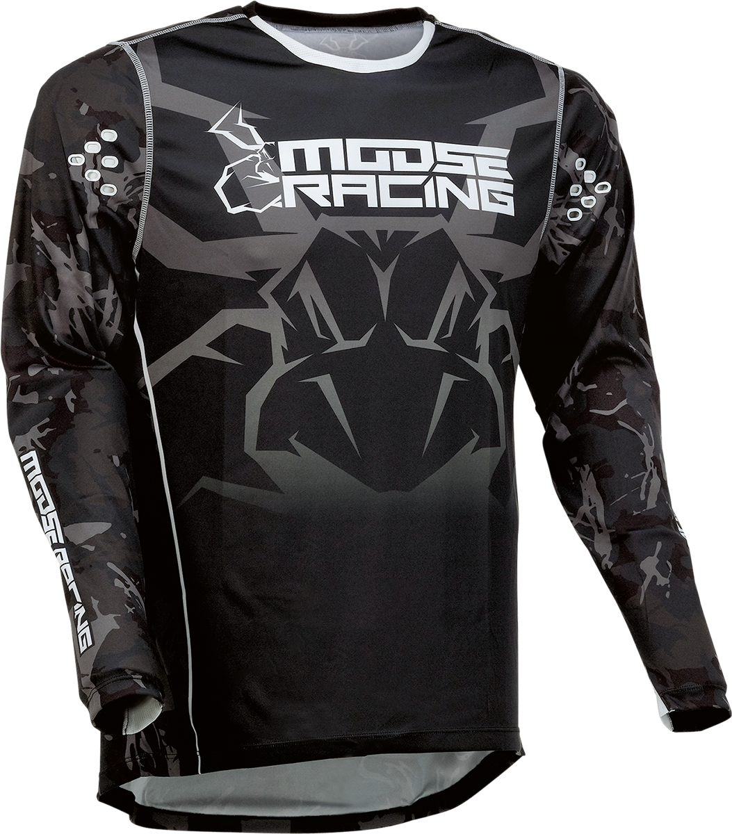 Мотокрос блуза MOOSE RACING AGROID GRAY/BLACK