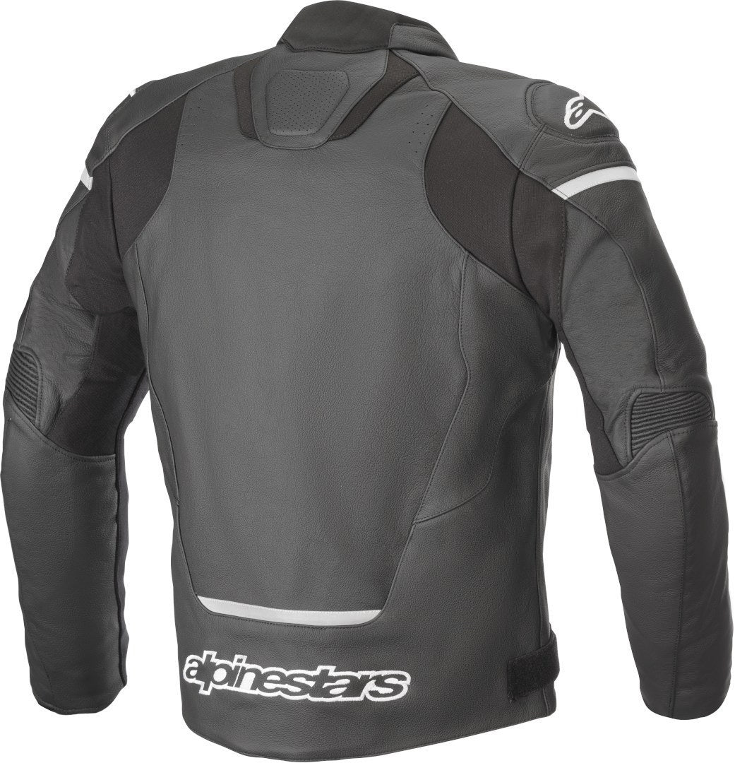 Кожено яке ALPINESTARS JAWS V3 BLACK/WHITE
