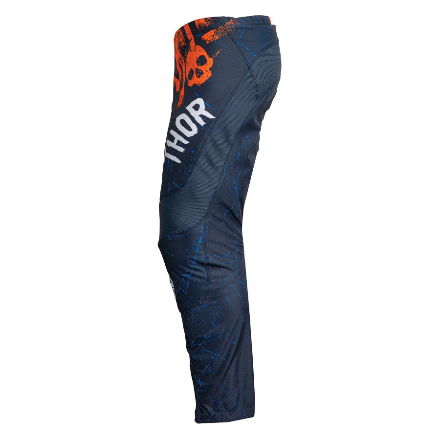 Детски мотокрос брич THOR YOUTH SECTOR GNAR MIDNIGHT/ORANGE