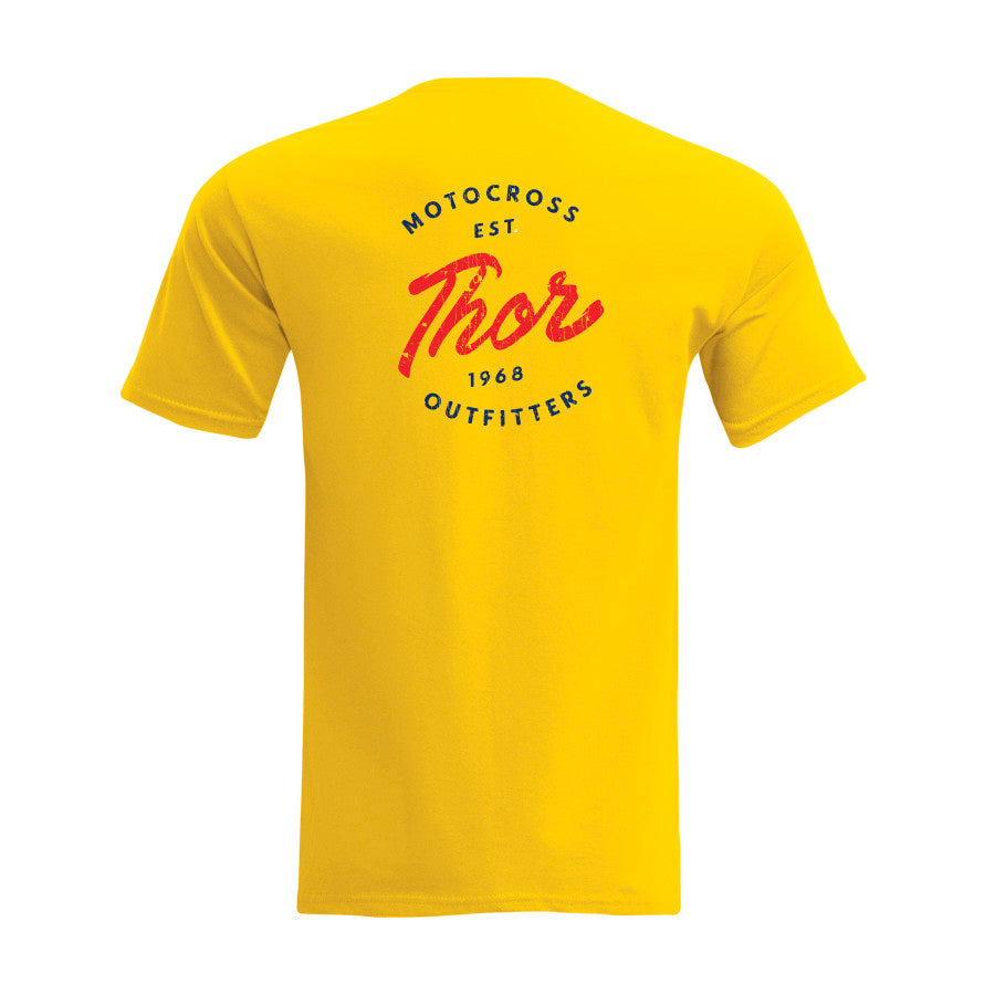Мото тениска THOR CLASSIC YELLOW TEE