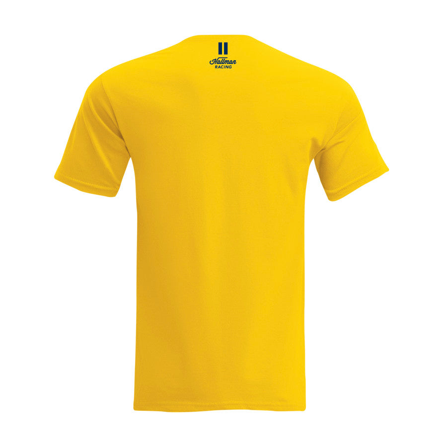 Мото тениска THOR HALLMAN HERITAGE YELLOW