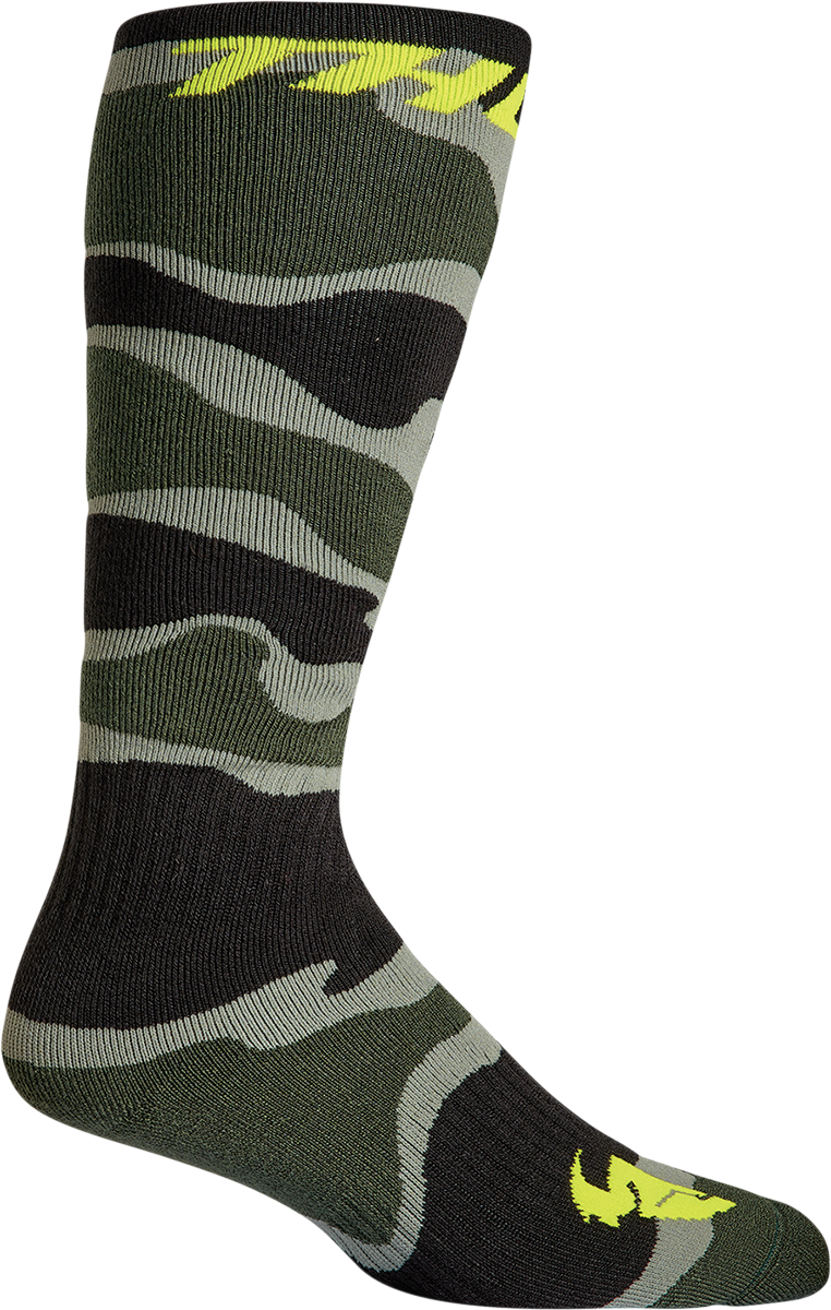Чорапи THOR Youth MX Camo Green