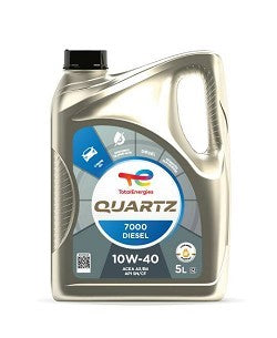 TOTAL QUARTZ 7000 DIESEL 10W40 - 5L автомобилно масло TOTAL