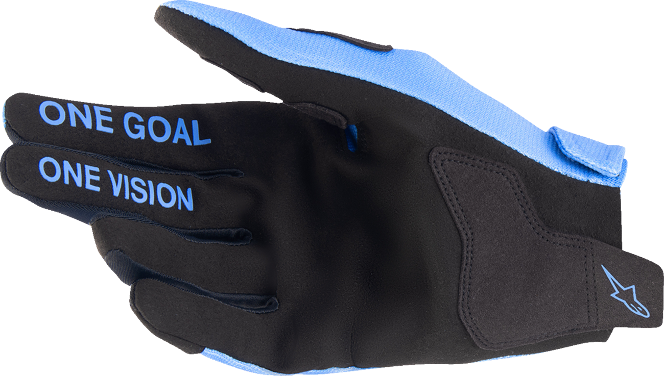 Детски мотокрос ръкавици ALPINESTARS RADAR BLU/BK