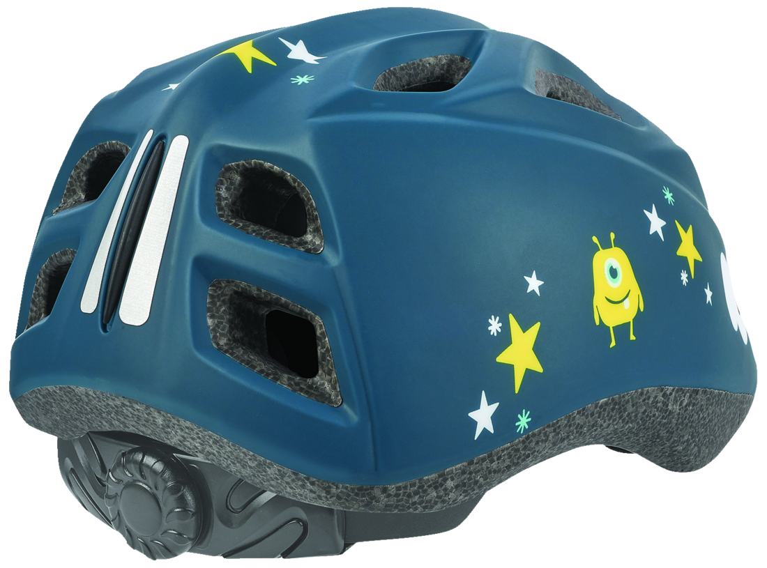Детска вело каска POLISPORT SPACESHIP BLUE