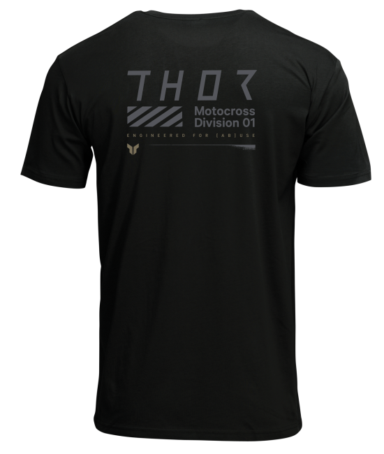 Мото тениска THOR STAMP BLACK