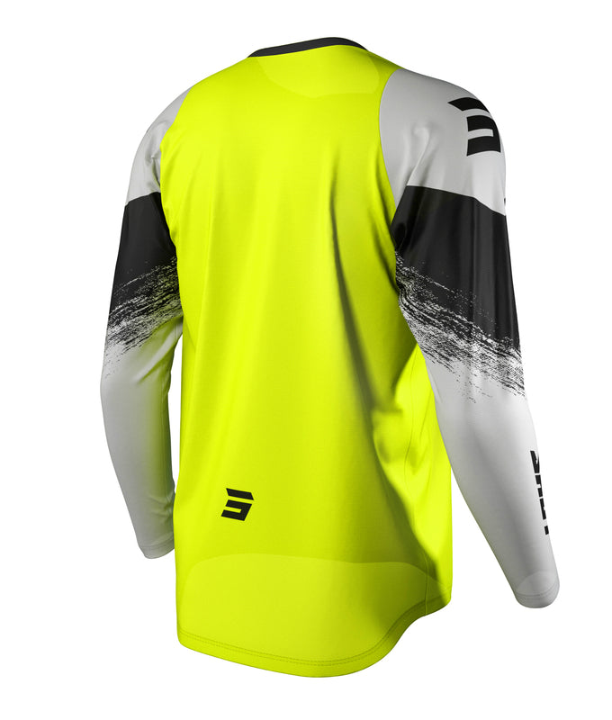 Мотокрос джърси SHOT Burst Neon Yellow