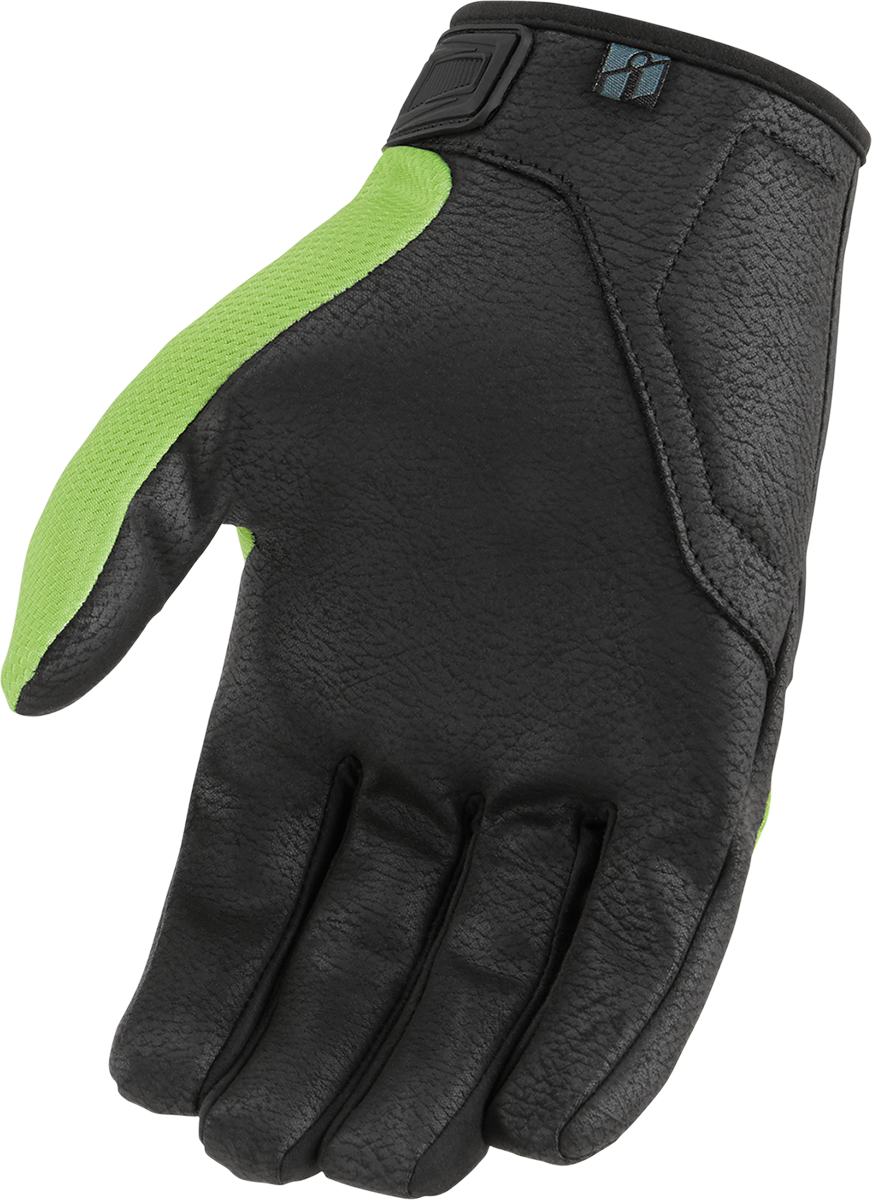 Мото ръкавици ICON HOOLIGAN CE - GREEN