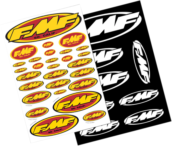 Стикери FMF DECAL FMF ASSORTED SHEET