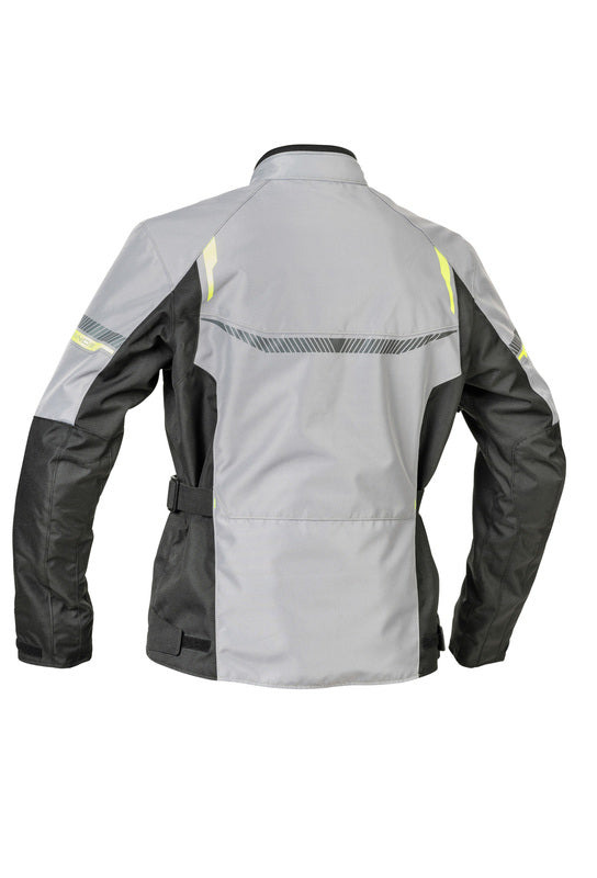 Текстилно мото яке Lindstrands Backafall Grey/black