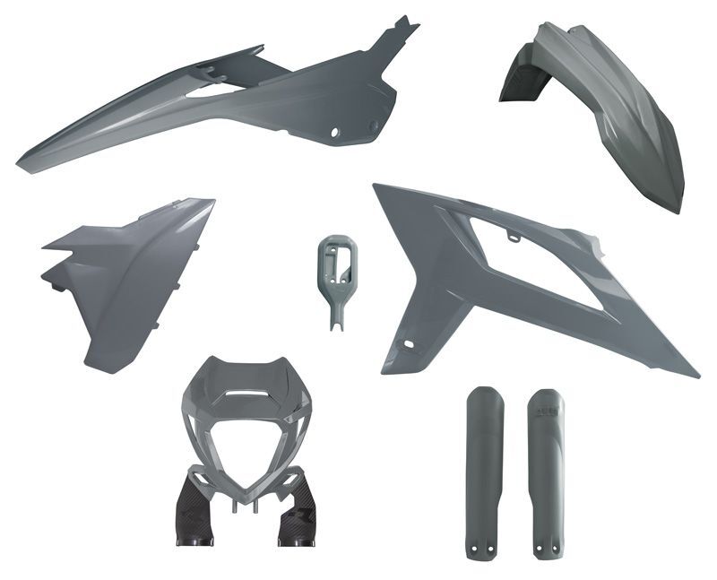 Комплект пластмаси RACETECH BETA RR Quantum Grey