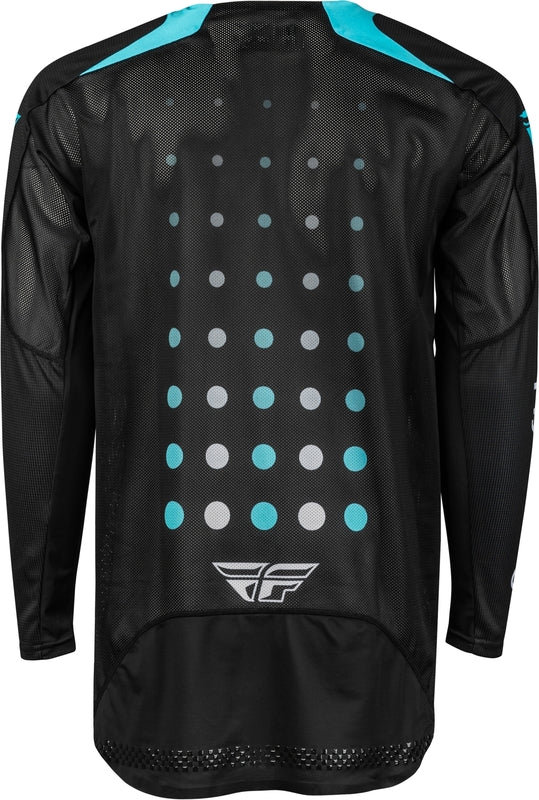 Мотокрос блуза FLY RACING Evolution DST Strobe - Black/Electric Blue