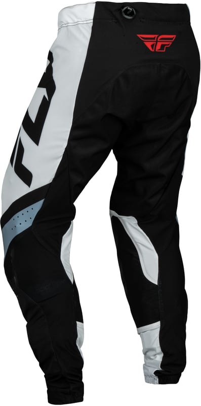 Мотокрос брич FLY RACING Lite- Black/White/Denim Grey