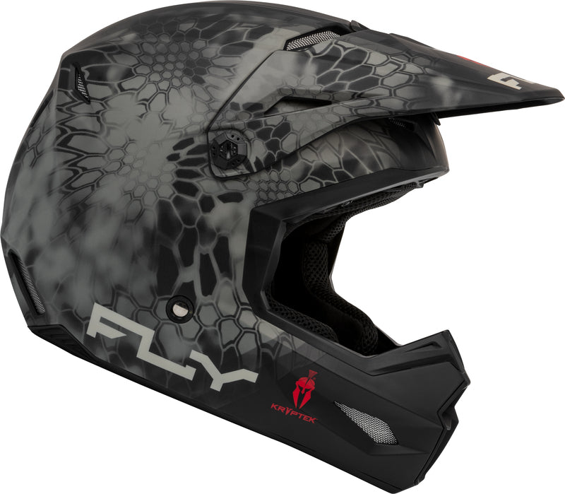 Мотокрос каска FLY RACING Formula Kinetic S.E.- Matte Moss Grey/Black