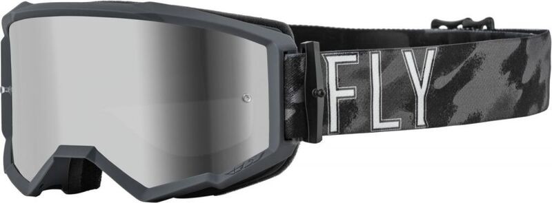 Мотокрос очила FLY RACING Zone S.E. Tactic Camo W/ Silver Mirror/Smoke Lens