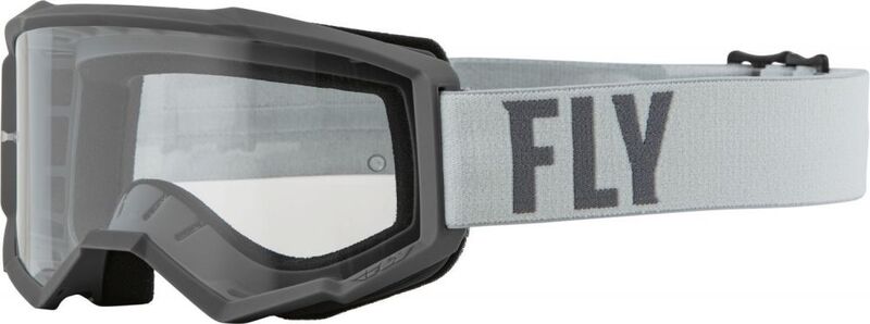 Мотокрос очила FLY RACING Focus Grey/Dark Grey - Clear Lens